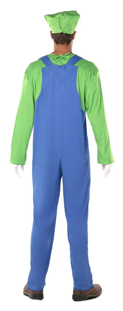 Disfraz de Luigi para Adulto Cuentos y Dibujos Animados EuroCarnavales